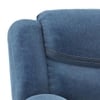 Atticus Single Seater Swivel Rock Recliner Premium Chenille Fabric