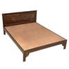 Opulenza Queen Size Bed Without Storage in Provencial Teak Finish