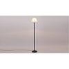 Gil Black Cotton Shade Floor Lamp