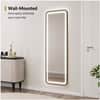 The Artment Black Halo Square Unbreakable Floor Mirror For Home (160 X 50 CM)