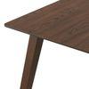 Lawson Solid Wood 6 Seater Dining Table In Walnut Finish