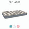 Recharge Orthopedic With Rebotech Technology 4.5 Inch King Size Bonded Foam Mattress (81X70 Inches) Double-Sided Quilted, Premium Knitted Fabric