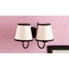 Coney Multicolour Fabric Wall Light