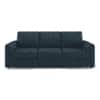 Apollo 3 Seater Fabric Sofa in Indigo Blue Colour