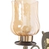 Eliante Modern Wall Lights Mild Steel & Glass Material Antique & Champaign Finish