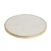 Timeless Elegance Marble Coaster Set of 2