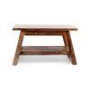Alison Sheesham Wood Coffee Table In Teak Finish