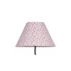 Mariel Multicolour Fabric Floor Lamp with Black Iron Base