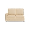 Apollo Compact Sofa (Colour : Pearl, Cushion : Hard, Back Type : High Back, Seating Capacity : Right Aligned 2 Seater + Right Aligned Chaise)