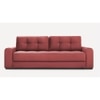 Calliro 3 Pull Out Sofa Cum Bedwith storage In Pink Colour