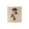 Flue Brown Solid Wood Cluster Hanging Light