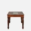 Rangrez Sheesham Wood 6 Seater Dining Set in Honey Oak Finish with Cushioned Bench