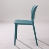 Kepler Brooks Serena Cafeteria Dining Chair in Teal Colour
