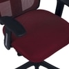 Eexcaeal Mid Back Ergonomic Chair in Maroon Colour