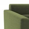 Lewis 3 Seater Fabric Sofa In Moss Green Colour
