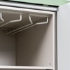 Dastoori Stainless Steel Outdoor Bar Serving Unit in Green Colour