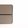Simplesyn Engineered Wood Bedside Table in Light Brown Colour