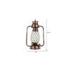 Isla Multicolor Metal Wall Mounted Lantern Lamp