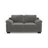 Esquel Luxe 2 Seater Fabric Sofa in Ash Grey Velvet Colour