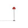 Deance Orange Cotton Shade Floor Lamp