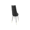 Sumra Solid Wood Accent Chair in Black Colour