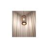 Casa Brown Solid Wood Single Hanging Light