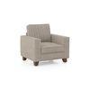 Apollo Neo 1 Seater Fabric Sofa in Mist Brown Colour (Back Height : Regular, Cushion Type : Soft)