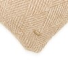 Tagus Khaki Knit Cotton Cushion Cover  12X20  Inches