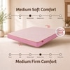 Kurlon Dual Plus Mattress Soft Firm Dual Side Natural Fabric Double 72x48x6 Inch