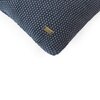 Mini Moss Knit Navy Cushion Cover  16X16 Inches