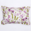 Himalayan Poppies 1 Double Bed Sheet & 2 Pillow Covers with Purple colour