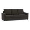 Apollo Sofa Set (Colour : Graphite Grey, Cushion : Hard, Back Type : High Back, Seater : 3+1+1)