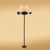 Devansh Wood Floor Lamp