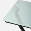 Metalform Round Metal Nesting Coffee Table Set Black Finish White Porcelain Top Set Of 2