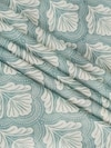 Noa White & Green Floral Cotton Dohar Set Of 2 Reversible Single Bed 300 Tc Size 240 X 160 Cms