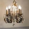 Fabia 3 Light Metal Chandelier