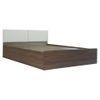 Japa Engineered Wood Queen Size Bed In Walnut Finish