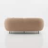 Verona 3 Seater L Shape Sofa Right Chaise with Accent Pillows Beige