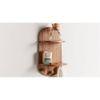 WOODENMOOD Rectangular Wall Rack