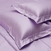Stoa Paris Satin Pillow Covers,  Premium Plain Pillow Cover Set of 2, 68L x 45W cms - Lilac
