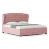 Holmebrook Upholstered Storage Bed In Hydraulic in King Size with Desert Rose Colour