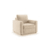 Apollo Sofa Set (Colour : Birch Beige, Cushion : Hard, Back Type : Regular, Seater : 2+1+1)