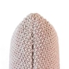 Moss Marld Knit Cushion Cover  Pale Pink Beige 12X20  Inches