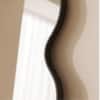 The Artment Black Meander Unbreakable Floor Mirror For Home (160 X 60 CM)