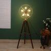 Drago Gold Iron Shade Floor Lamp