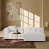 Elegantedge Wood Left Aligned 2-Seater With Upholstery Non Storage Sofa In Grey Colour