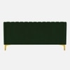 Fame Velvet 3 Seater Sofa in Green Colour
