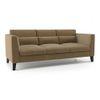 Lewis Sofa Set (Colour : Fawn Velvet, Cushion : Soft, Seater : 3+2+1)