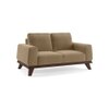 Granada Sofa Set (Colour: Fawn Velvet, Seater: 2+1+1)
