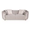 Astoria 2 Seater Fabric Sofa in Sea Salt Grey Colour